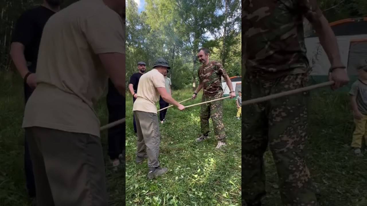 Провели прекрасный выходной день на природе